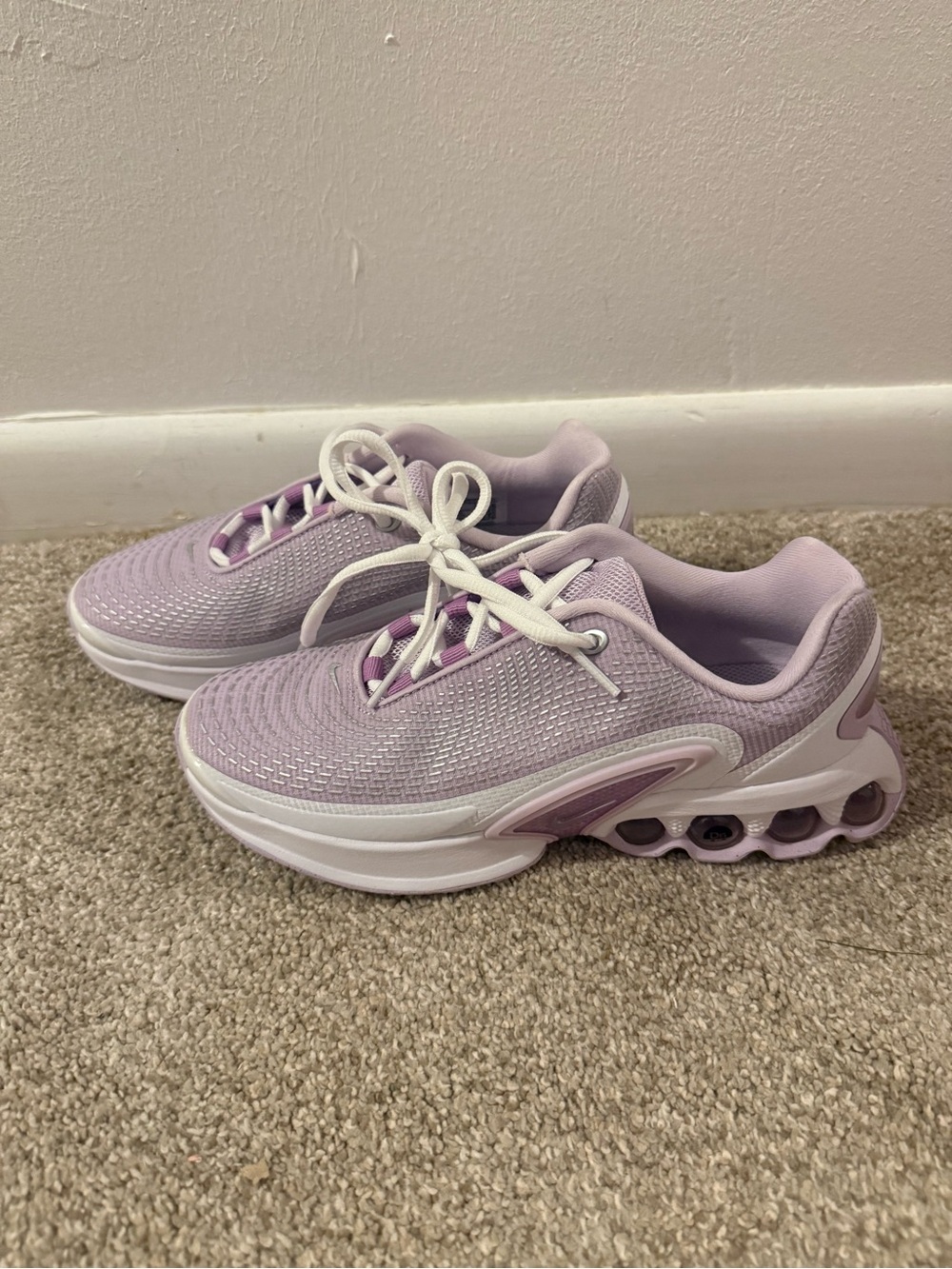 Women's/Kids DM Lilac Breathable Athletic Sneakers - Lightweight Comfort